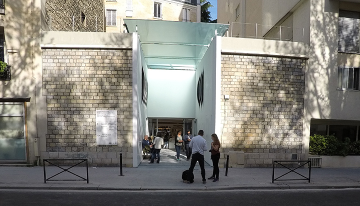 Catacombs AI film; a photo of a Paris street
