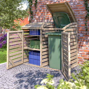 Rowlinson Single Bin Store With Box Store