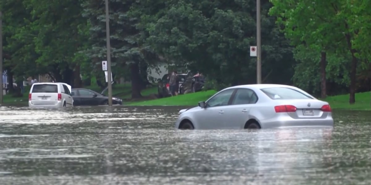 Severe thunderstorms trigger flooding, outages in Montreal