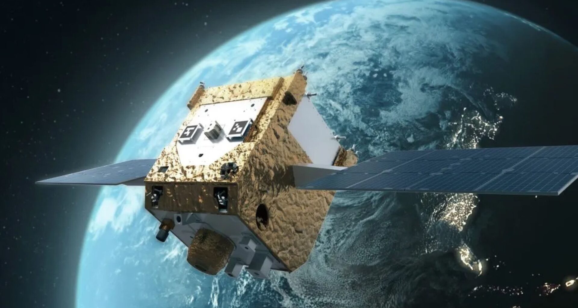 Why is the US Space Force researching 'orbital warehouses'?