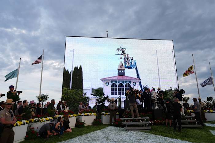 Maryland exercises its right to match an $85 million offer to keep Preakness branding rights