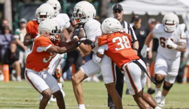 UM parts ways with safety Hussey. And Malachi Toney feats