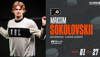 NHL draft 2026: Flyers trade back, take Maksim Sokolovskii at No. 27 overall – NBC Sports Philadelphia
