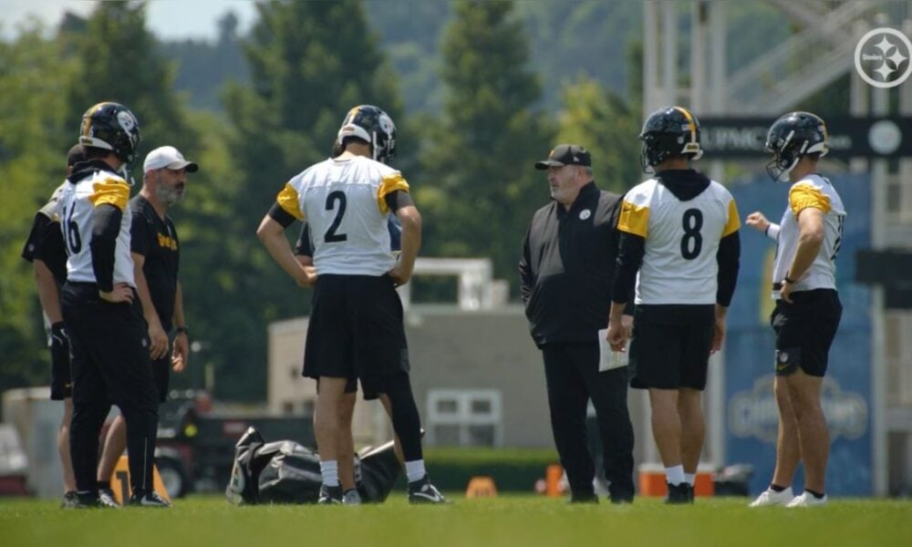 Fittipaldo Updates Steelers' QB Depth Chart After Spring Practices