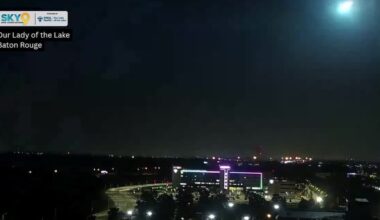 Fireball meteor lights up south Louisiana sky