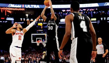 Knicks out to start new streak, while Spurs aim to tie series