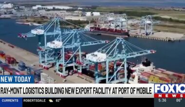 Ray-Mont Logistics building new export facility at Port of Mobile