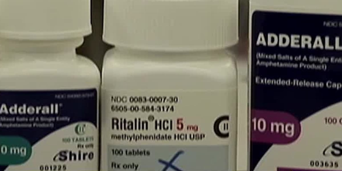 Adderall, Ritalin shortages reported by pharmaceutical companies