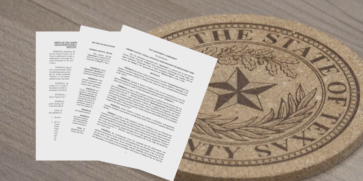 Grimes County releases documents detailing SpaceX Terafab agreement