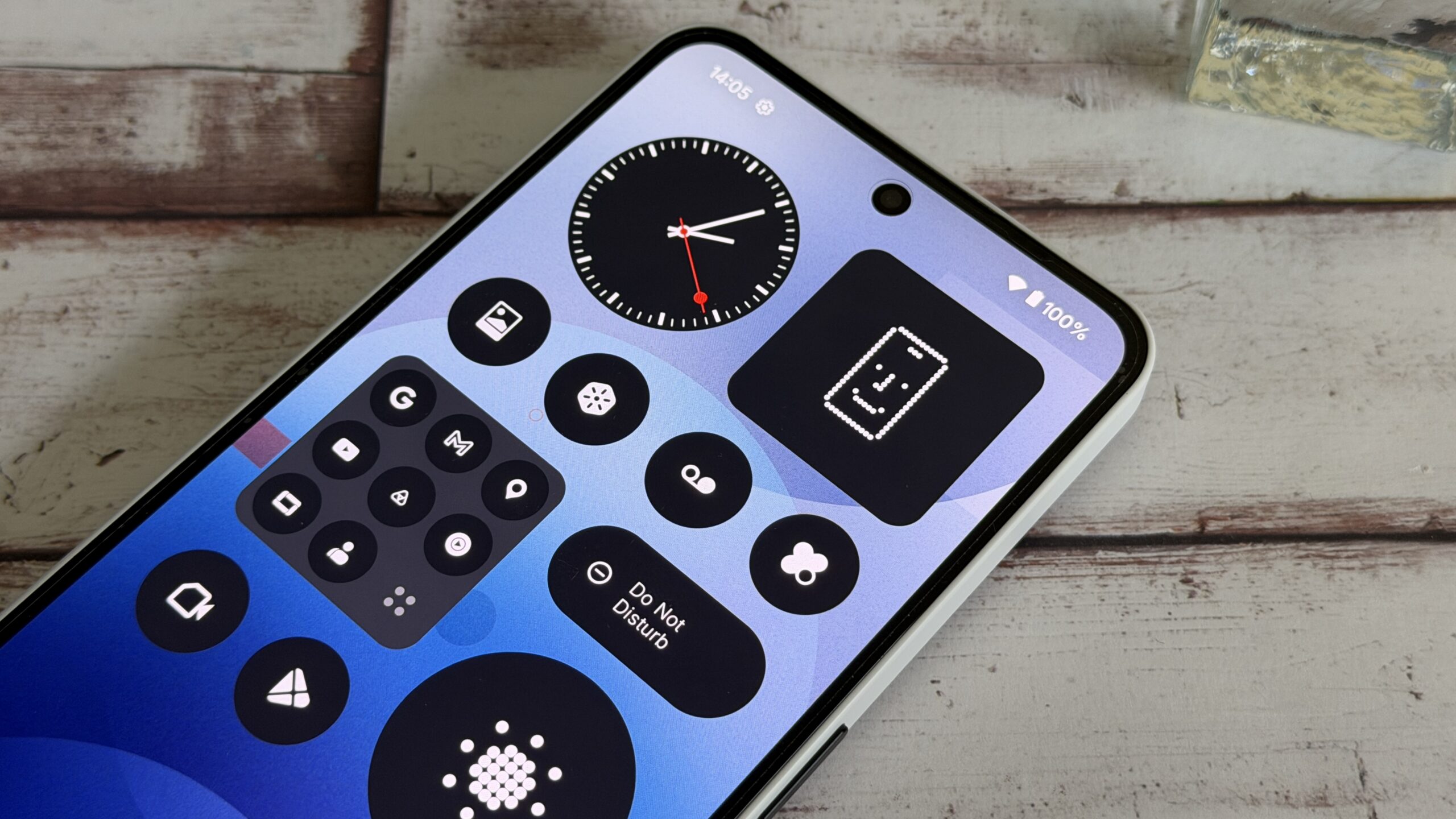 NothingOS 31 home screen NothingOS 31 home screen