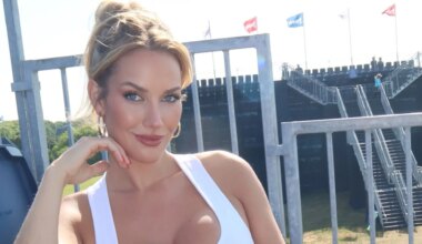 'Good lord' - Paige Spiranac leaves US Open golf fans stunned in plunging busty top at course