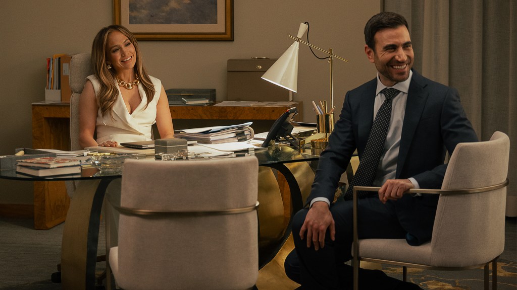 'Office Romance' Review: Jennifer Lopez & Brett Goldstein In Netflix Romcom