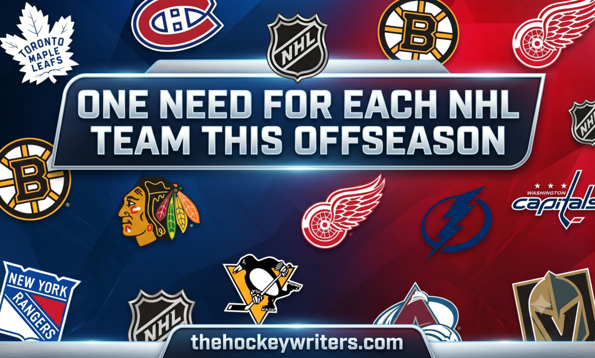 Every NHL Team's Biggest Need Heading Into the 2026 Offseason - The Hockey Writers - Commentary