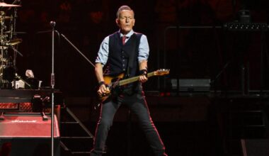 Bruce Springsteen and Bon Jovi Perform at Music America Concert