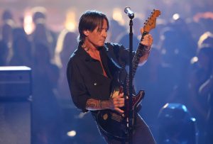 Keith Urban performs onstage at The 52nd American Music Awards held at the MGM Grand Garden Arena on May 25, 2026 in Las Vegas, Nevada.