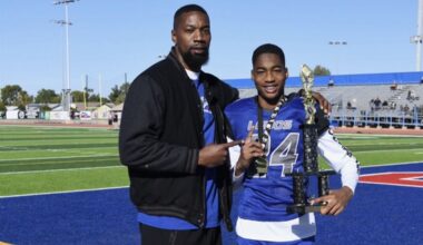 Pitt football is a family affair for Jonathan Baldwin and son Jaden — a standout WR like his dad