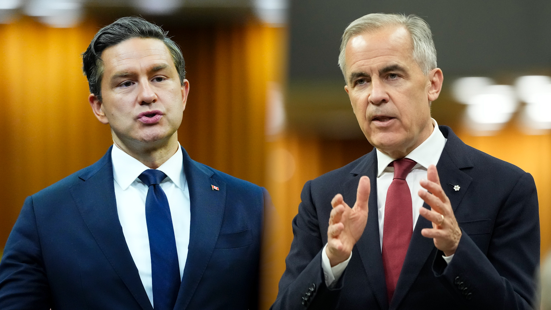 Click to play video: 'Poilievre demands Carney clarify whether Canada’s recession is ‘technical’ or reality'