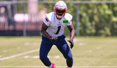 A.J. Brown's 'Degenerative' Knee Issue Discussed by Patriots' Wolf After Trade From Eagles