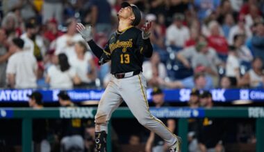 ‘A lot of fight in this team’: The Pirates use a 6-run fifth inning to rally past the Phillies