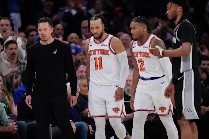 Knicks need a quick response from first loss since April as the Spurs try to even the NBA Finals