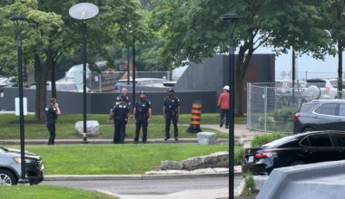 Toronto officer shot near Black Creek and Trethewey drives
