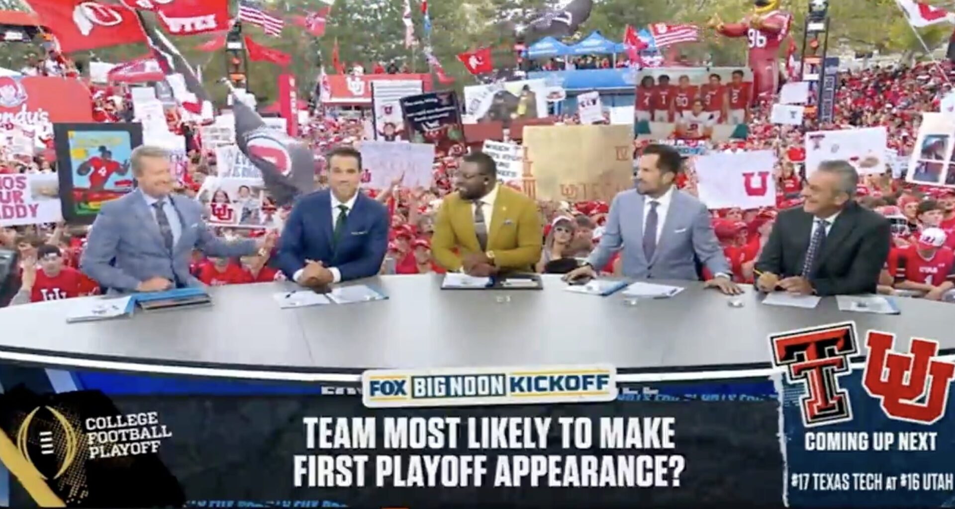 'Big Noon Kickoff' will air from London for Arizona State-Kansas in Week 3