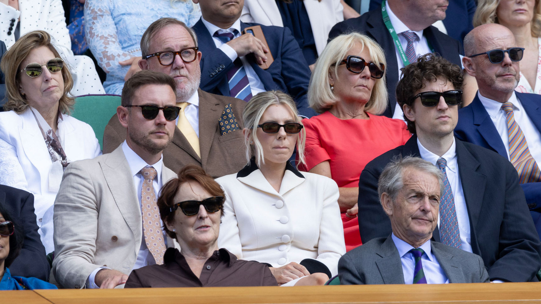 Stars of entertainment among Royal Box guests on Day 2 - Wimbledon