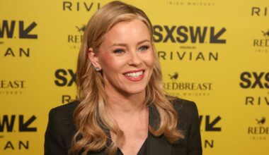 Elizabeth Banks arrives for the world premiere of "Dreamquil" during the South by Southwest Film Festival on Monday, March 16, in Austin, Texas.