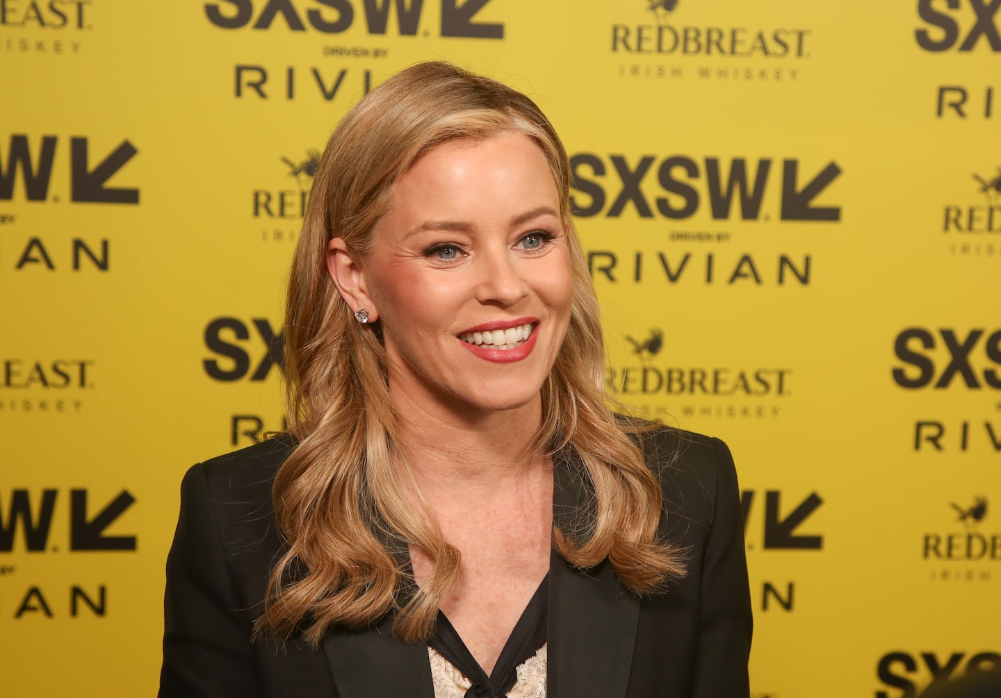 Elizabeth Banks arrives for the world premiere of "Dreamquil" during the South by Southwest Film Festival on Monday, March 16, in Austin, Texas.