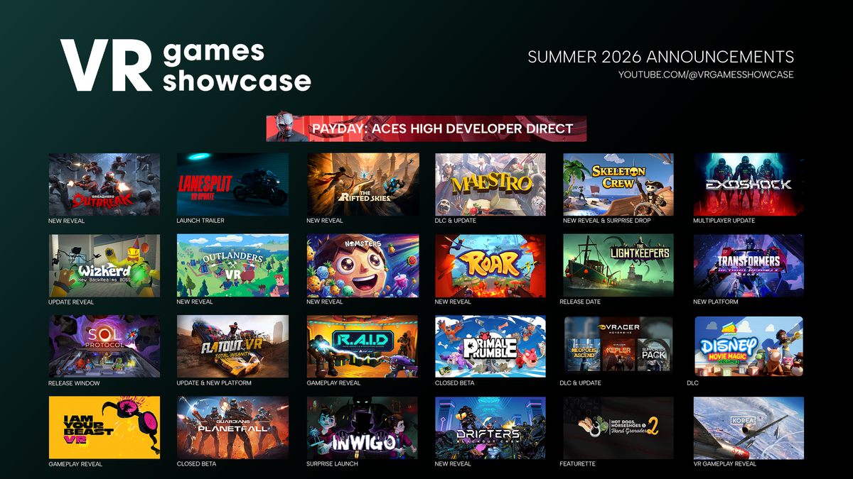 VR Games Showcase Roundup: Everything Shown At Today's Event