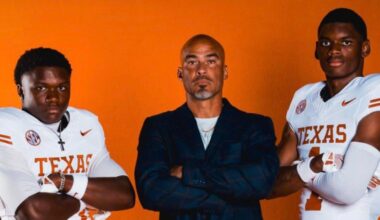 Texas caps off official visit season by hosting multiple five-star prospects