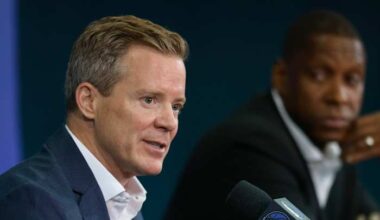 Dusty May speaks Drafting Morez Johnson Jr., Making Jump to NBA in Mavericks Introduction