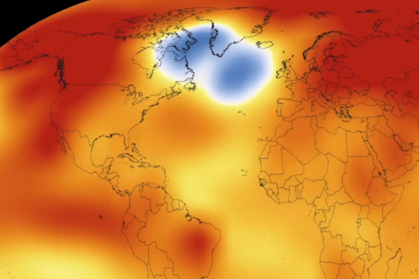 Mysterious ‘cold blob’ in the Atlantic suggests the AMOC is weakening