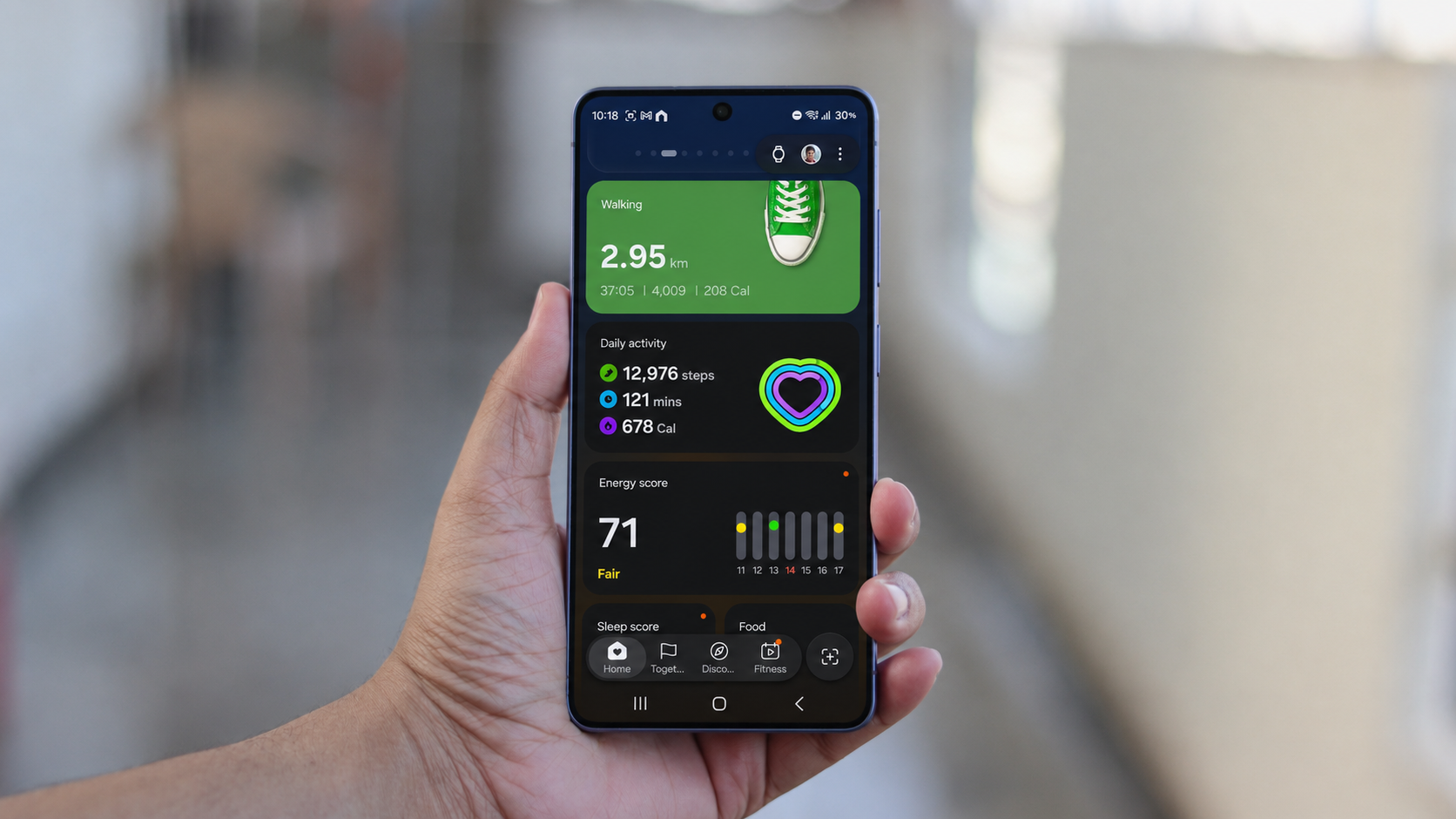 samsung health app