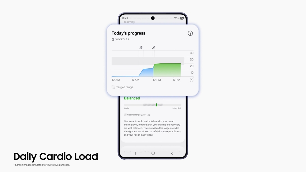 An image of Daily Cardio Load Function