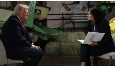 Trump Cuts Off Interview With 'Meet The Press' Host Kristen Welker