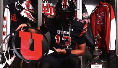 Jonah Lubno on his official visit to Utah, commits to program. Photo courtesy by Jonah Lubno...