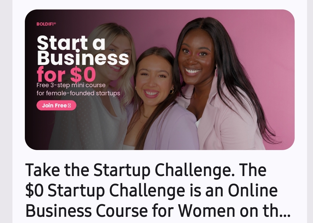 Call For Applications: BOLDIFI® $0 Startup Challenge 2026 – Free Mini
