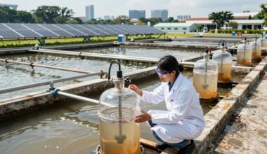 Singapore scientists found a way to turn raw sewage into clean fuel and food using nothing but sunlight