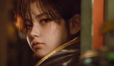 Stellar Blade Blood Rain Image From Official Trailer Shift Up