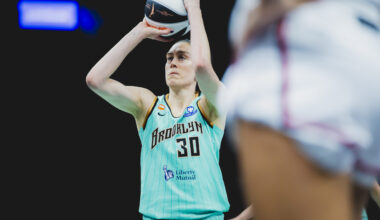June 14th, 2026; New York Liberty defeat the Washington Mystics 86-64 at Barclays Center in Brooklyn, NY (Photos by. Brandon Todd/New York Liberty)