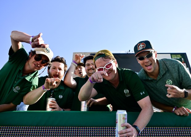Colorado State Rams fans before the Rocky Mountain Showdown against the Colorado State Rams at Canvas Stadium in Ft. Collins, Colorado Saturday, Sept. 14, 2024. (Photo by Andy Cross/The Denver Post)