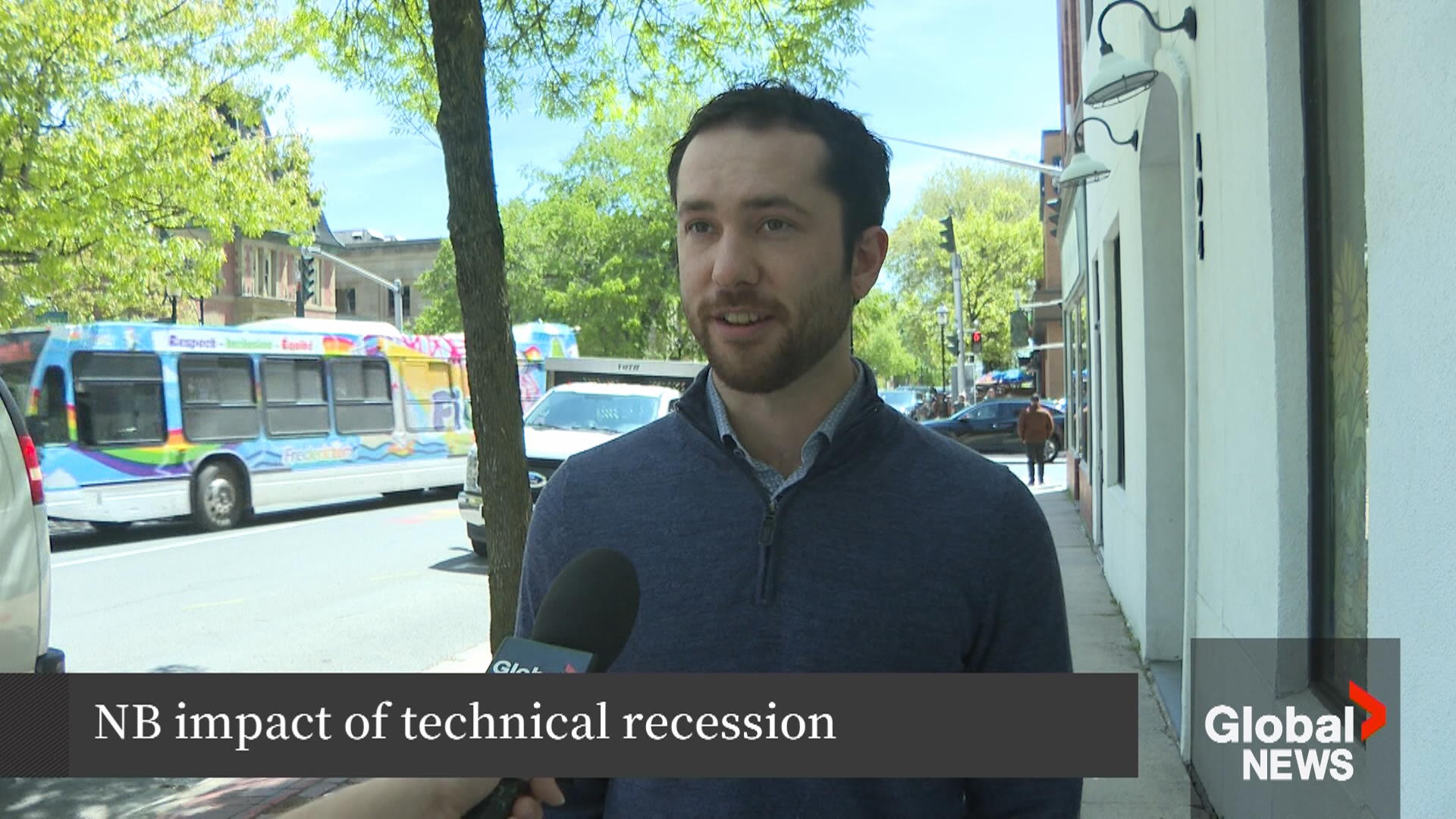 Click to play video: 'New Brunswickers watching money as technical recession hits country'