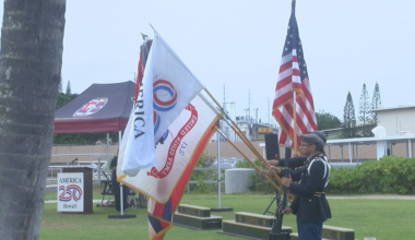 Some on Oahu celebrate Flag Day, others call it ‘somber’ reminder