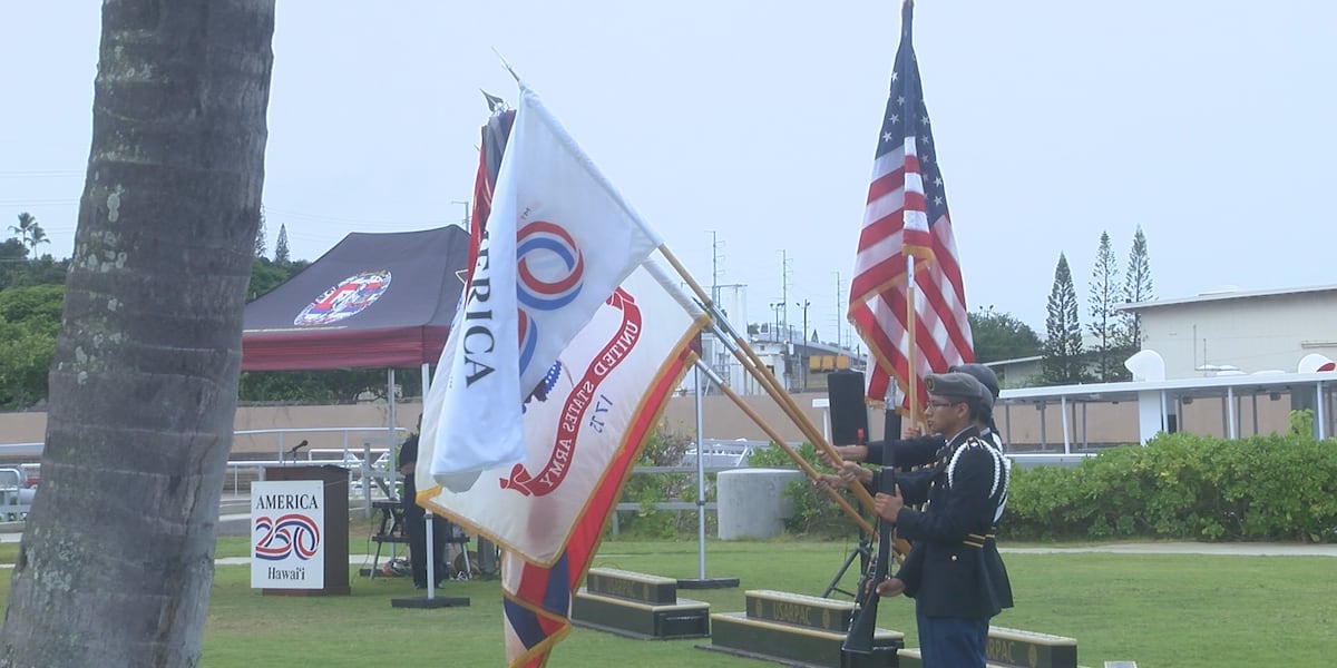 Some on Oahu celebrate Flag Day, others call it ‘somber’ reminder