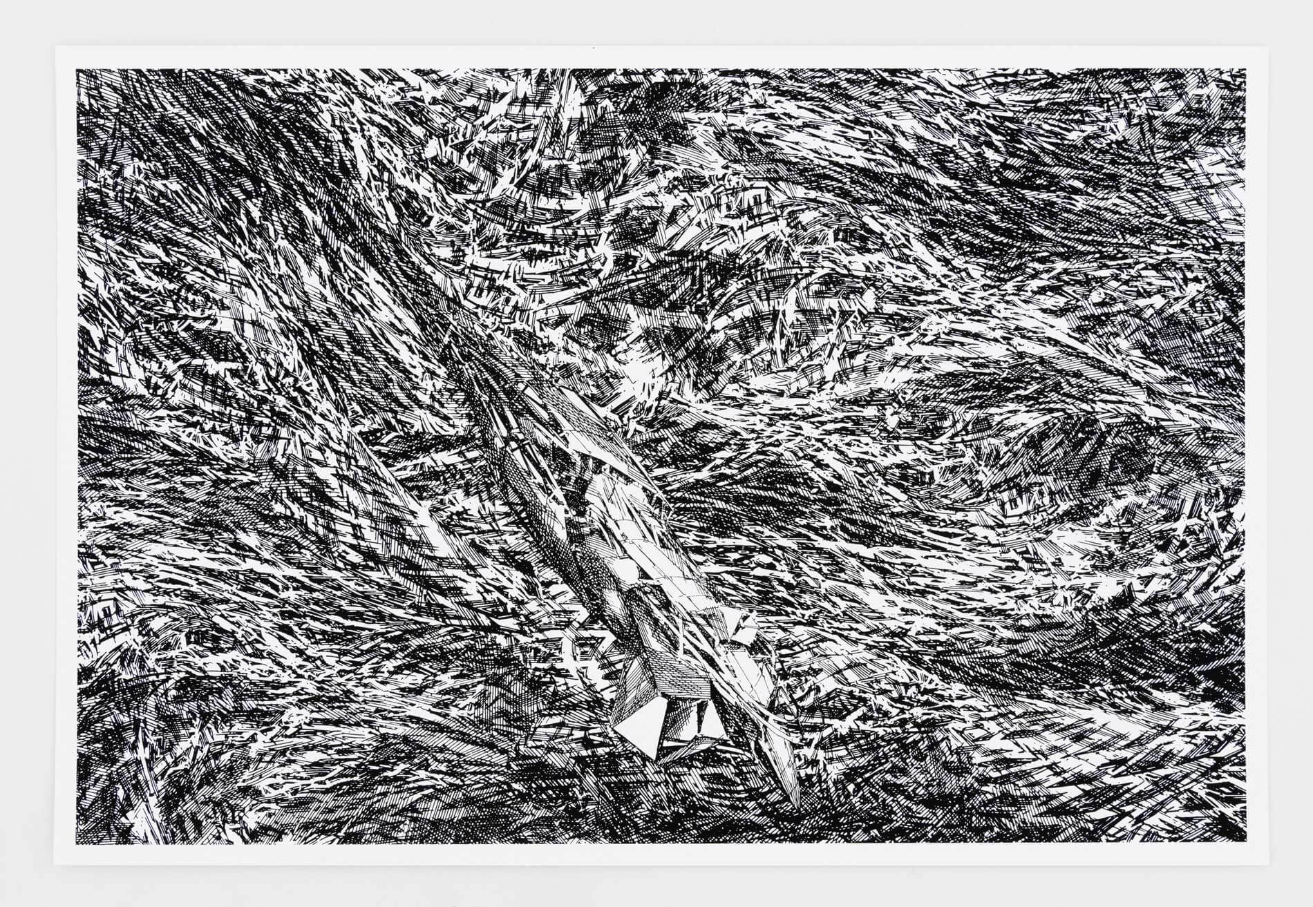 A drawing in the Turbulence series