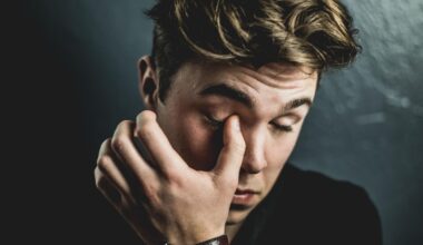Man stressed out about his mother