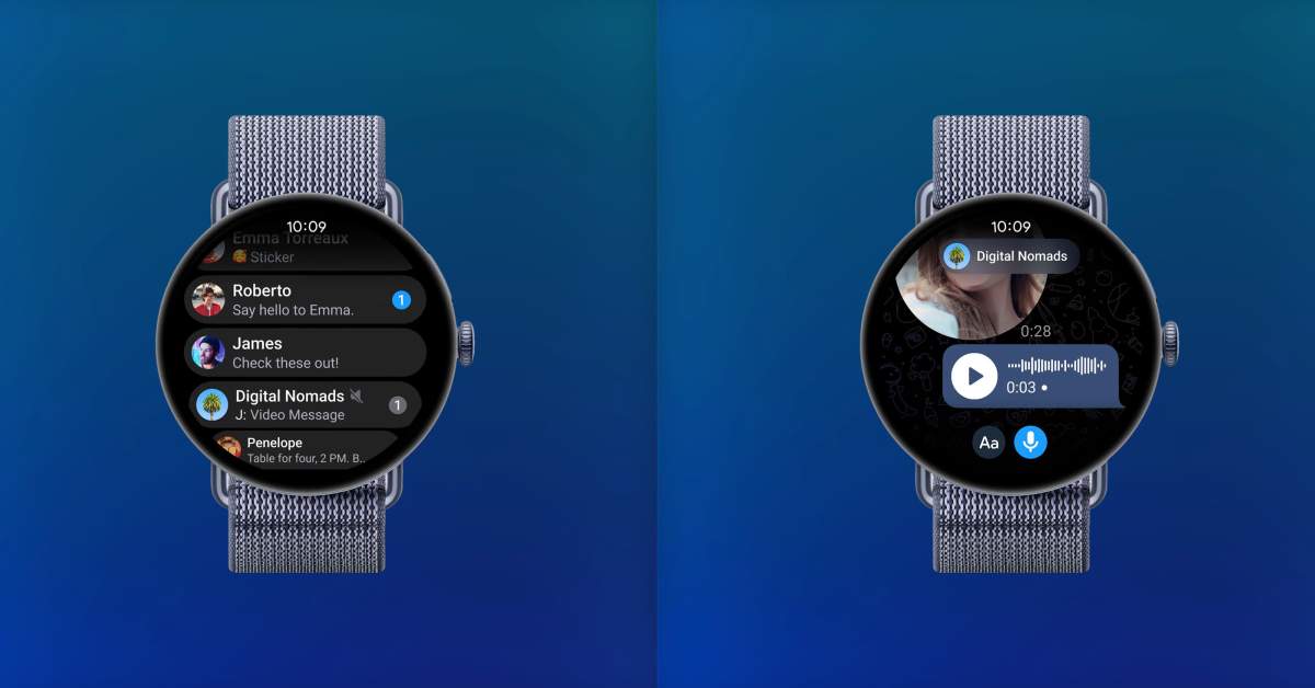 Telegram Has a New Wear OS App