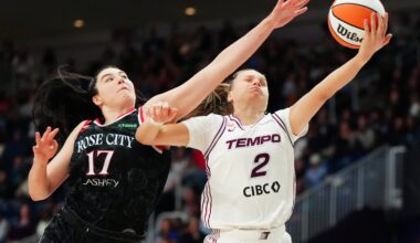 Toronto and Portland are in the middle of the standings a month into their WNBA expansion seasons