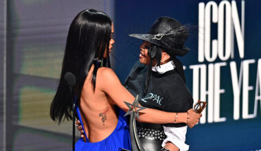 Teyana Taylor and Janet Jackson at the 2026 BET Awards.
